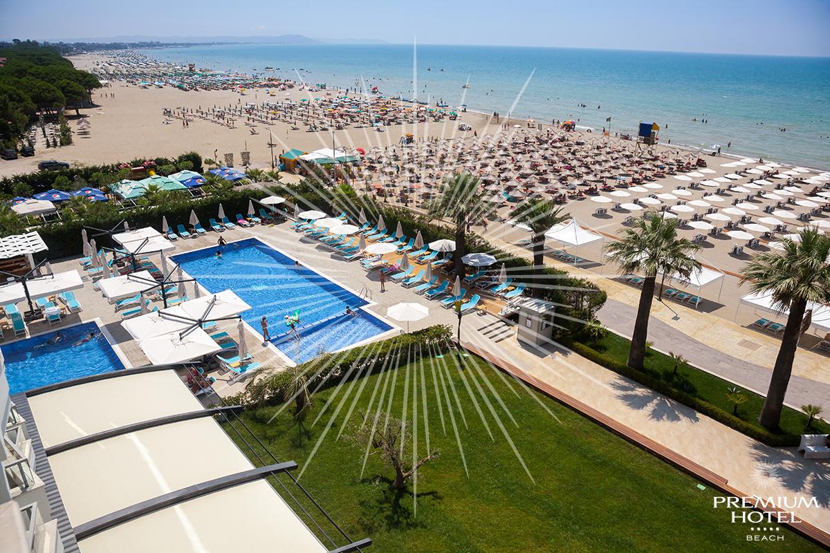 Premium Beach Hotel Golem  Esterno foto
